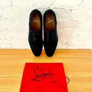 Christian Louboutin Greggo Orlato flat midnight blue glitter in EU 41 / US 8.5 Christian Louboutin | Shoes | Christian Louboutin Greggo  main image 2